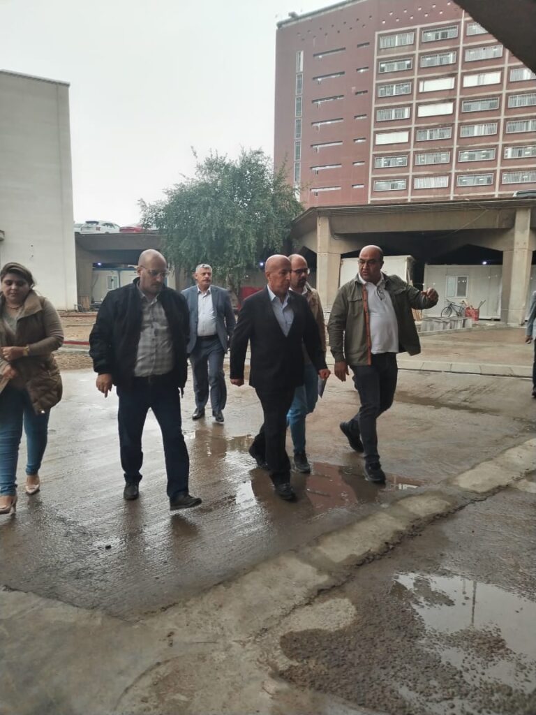 دائرة المباني تنجز بنايتين ضمن تنفيذ أنشاء الابنية الملحقة لوزارة التخطيط في العاصمة بغداد