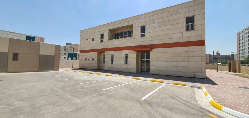 دائرة المباني تعلن عن أنجاز بناية المركز الصحي في مشروع بسماية السكني