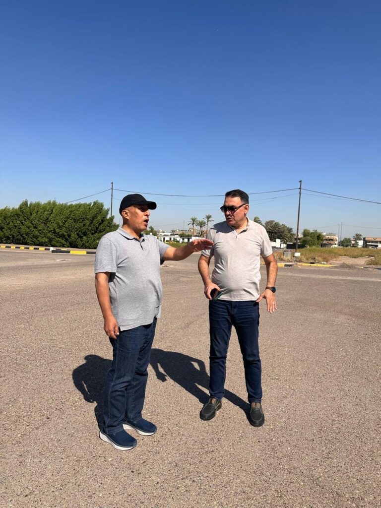 مديرعام دائرة المباني يزور مشروع الحي الدبلوماسي في العاصمة بغداد