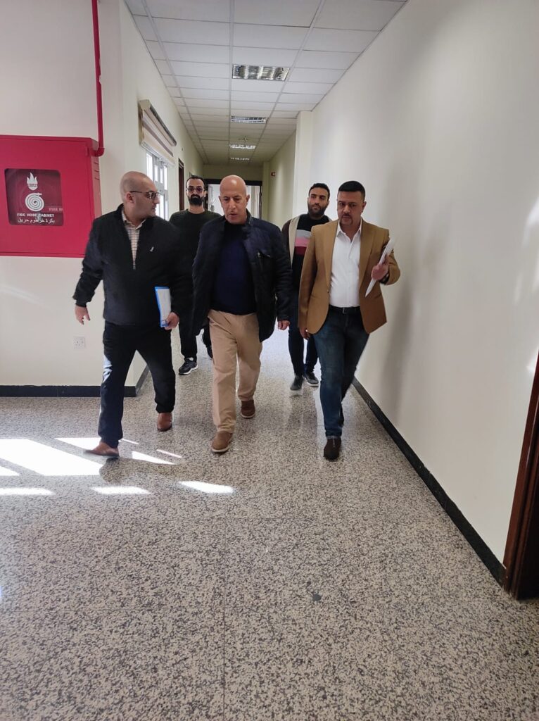 مديرعام دائرة المباني يزور مشروع مركز البيانات ضمن مشروع أبنية التخطيط في العاصمة بغداد