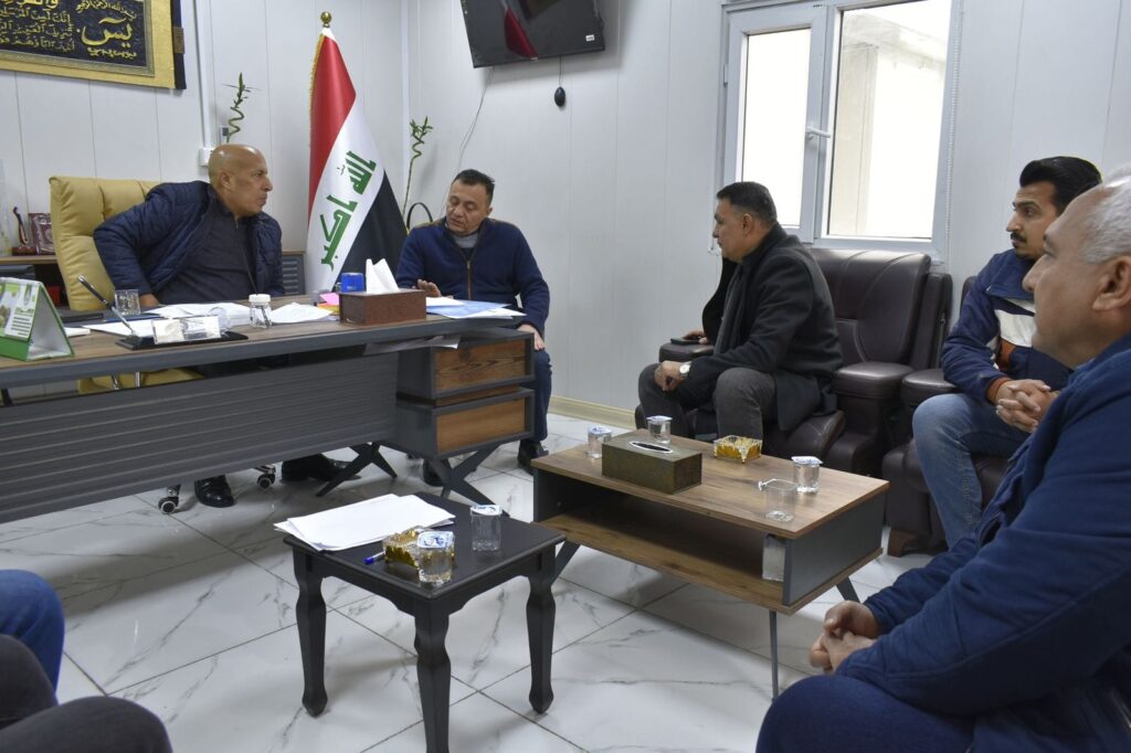 المدير العام لدائرة المباني يزور مشروع الحي الدبلوماسي في بغداد