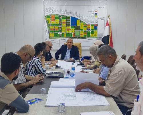 المدير العام لدائرة المباني المهندس عمار عبد الرزاق الجبوري يتفقد مشروع الحي الدبلوماسي في بغداد