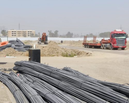 المدير العام يتفقد مشروع الحي الدبلوماسي في بغداد