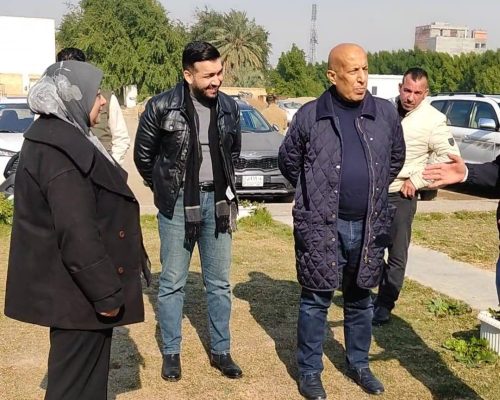 زيارة ميدانية للمدير العام عمار عبدالرزاق الجبوري الى مشروع الحي الدبلوماسي