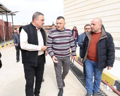 المدير العام لدائرة المباني وكالةً يتفقد المشاريع في محافظة نينوى