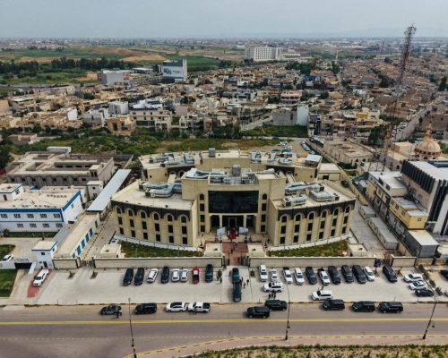 افتتاح مجمع أبنية وزارة التخطيط في محافظة نينوى