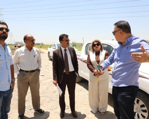 زيارة ميدانيةالى مشروع الحي الدبلوماسي