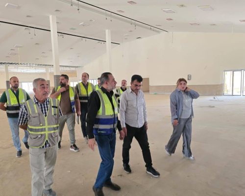 زيارة ميدانية الى مشروع منفذ زرباطية الحدودي في محافظة واسط