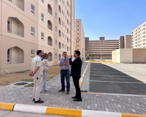 زيارة ميدانية إلى مشروع بسماية السكني لمتابعة سير الأعمال
